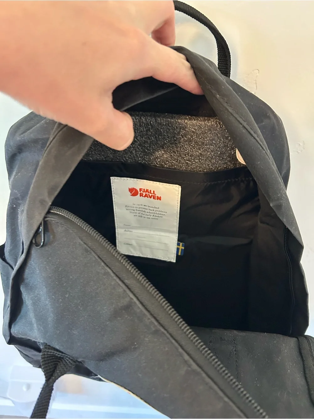 Fjallraven Kanken Classic Kanken Backpack Black 23510 550 One Size NWT